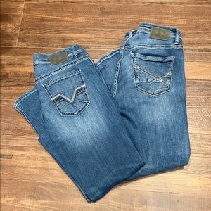 Set of 2 Men's Buckle Derek Jeans